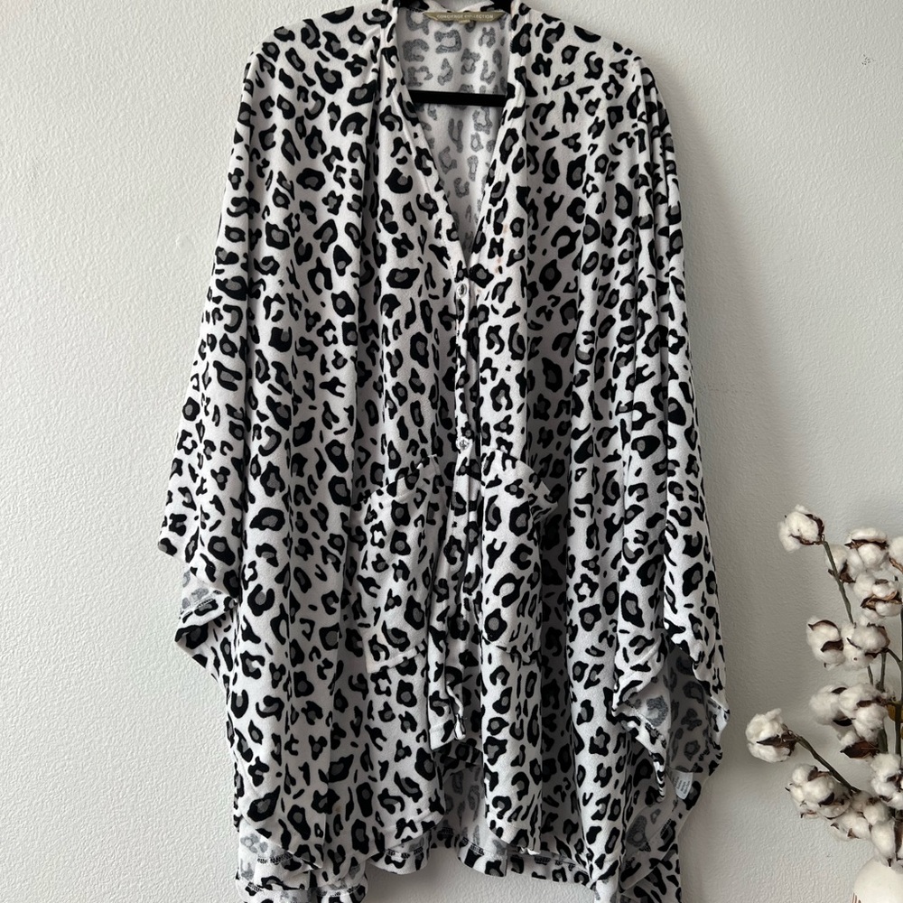 Concierge Collection Leopard Cardigan - Picture 2 of 7